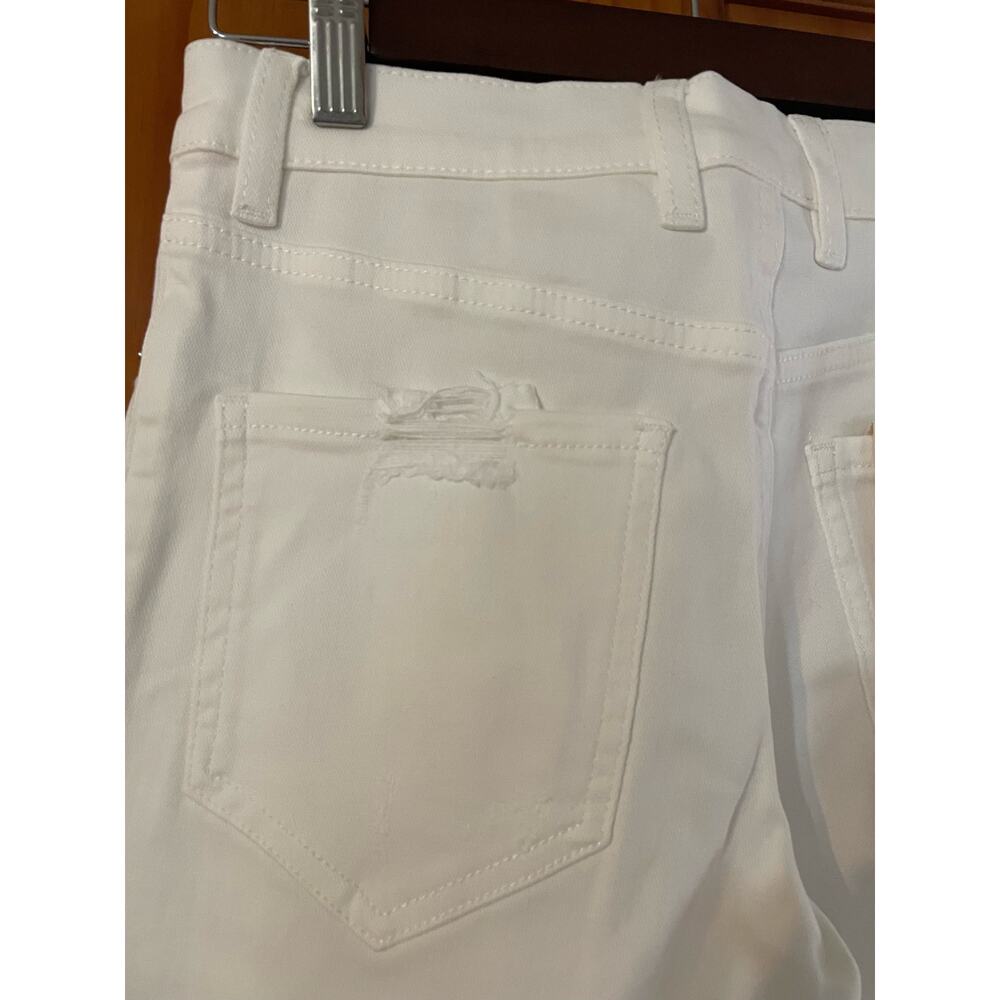 SER.O.YA Womens white Maya mid rise skinny jeans size 25 NWT - Picture 8 of 10